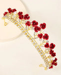 SHEIN CROWN - TIARA - RED ROSES