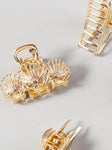 SHEIN 5pcs Hollow Out Hair Claw