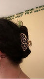 SHEIN 3pcs Leaf & Butterfly Shaped Hair Claw -  Pack of 3
