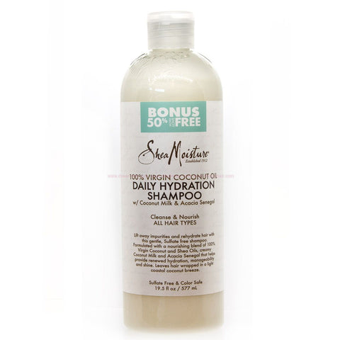 Shea Moisture 100% Virgin Coconut Oil Daily Hydration Shampoo 577 ml