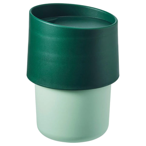 Ikea Travel mug, green 0.3 l - TROLIGTVIS