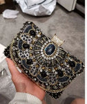 SHEIN  Rhinestone Decor Chain fancy clutch / Bag