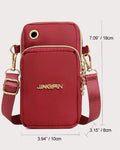 SHEIN Mini Letter Patch Phone Wallet